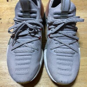 Under Armour Gray and Green Men's Sneakers